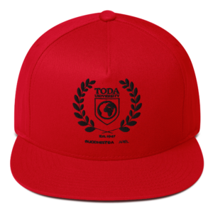 Toda University Flat Bill Cap
