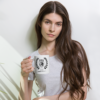 Toda University White glossy mug